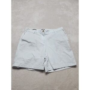 Talbots White  Relaxed Chino Shorts 7 inch size 10